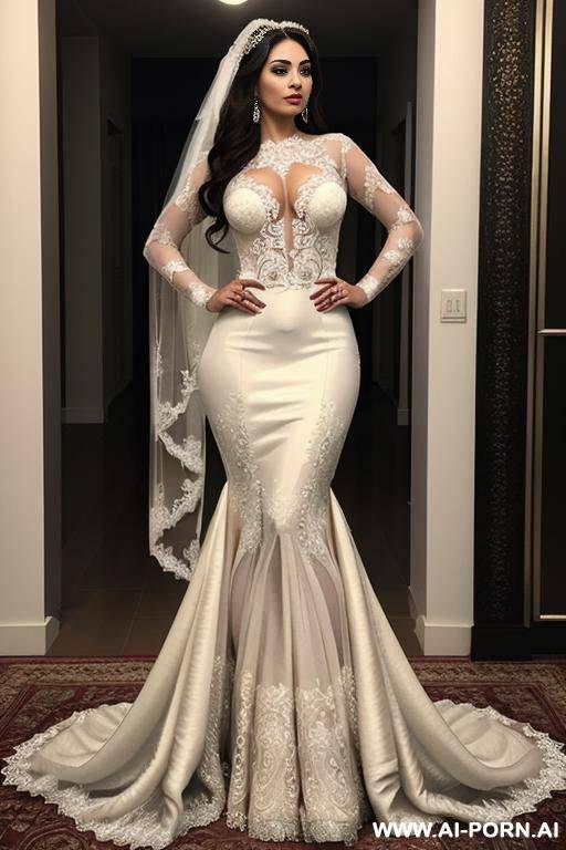 (multiple women), (tight see-through mesh dress), - #main