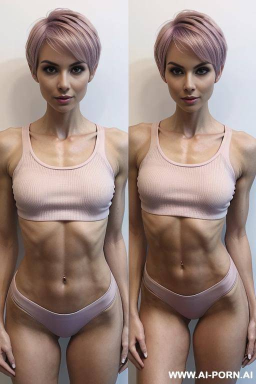 neutral_standing_position, fit woman - #main