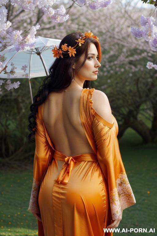 big boobs round ass woman back view showing anus naked - #main