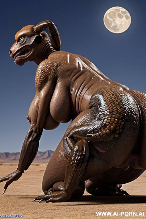 imaginary image: woman on all fours pose (most realistic woman), scorpion (huge scorpion) fuck woman (scorpion and woman copulate in the animal pose) (giant imaginary scorpion dick); woman with - #main