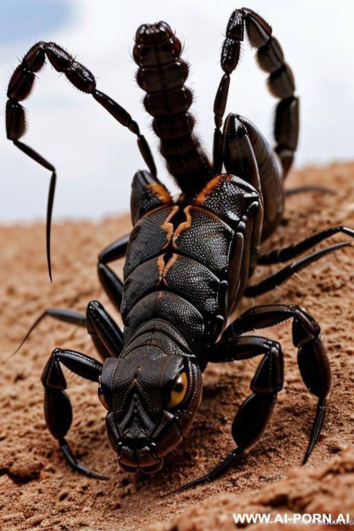 natural scorpion (real arahnid) (monstrously huge scorpion) - #main