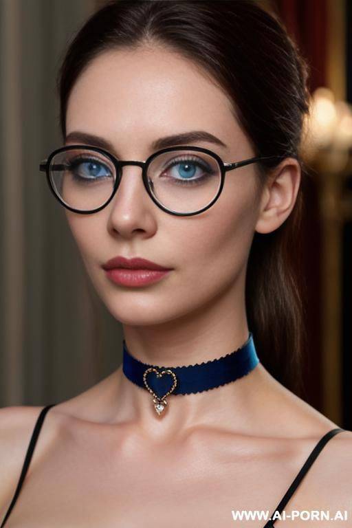 (choker) (glasses) - #main