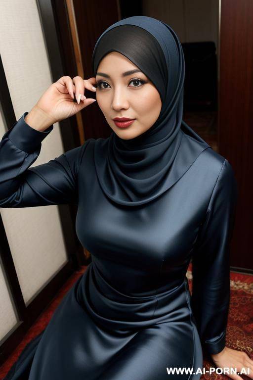 hijab wide angle selfie - #main