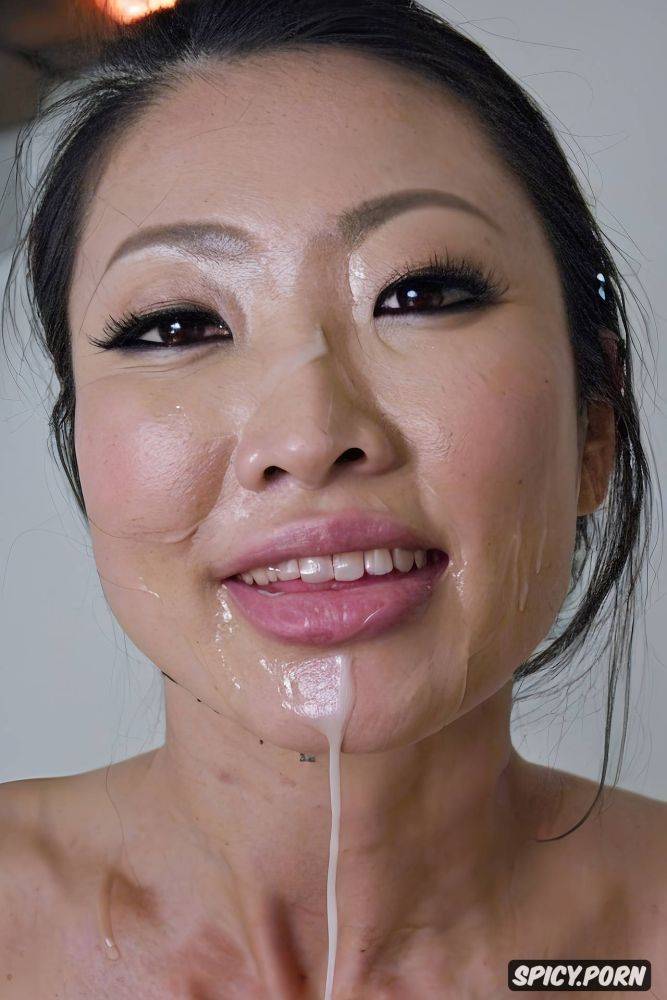 perfect anatomy, perfect face, facial, best quality, messy cumshot - #main