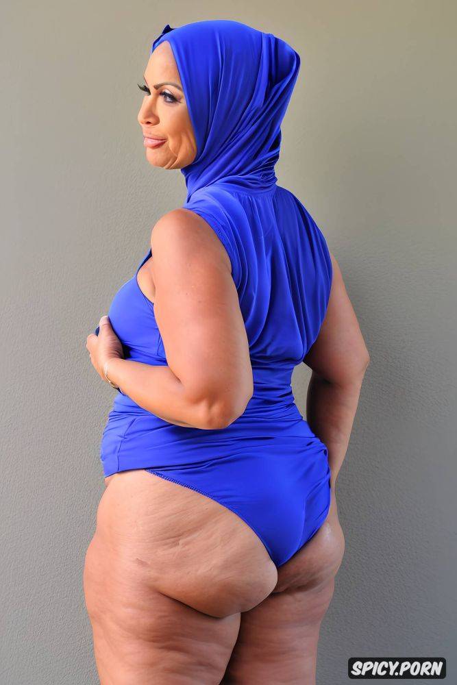 portrait, intricate, perfect anatomy, naked, mature, hijab, big fat ass - #main