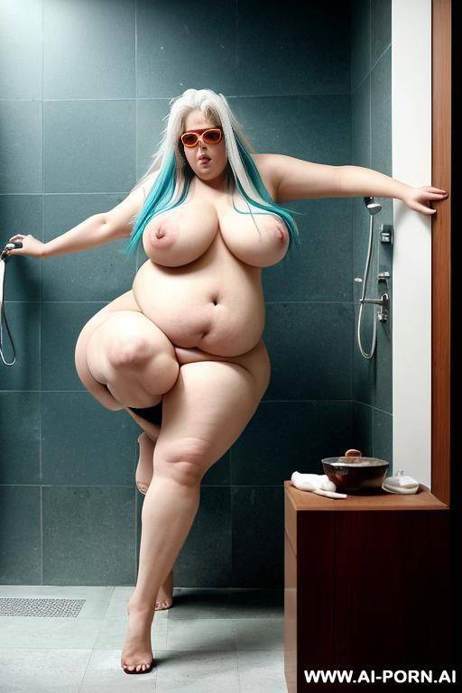 obese woman showing her ass - #main