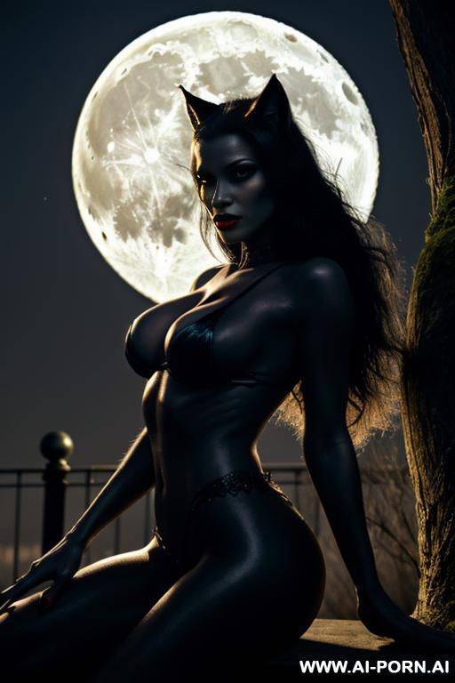 werewolf, mythical creature, full moon - #main