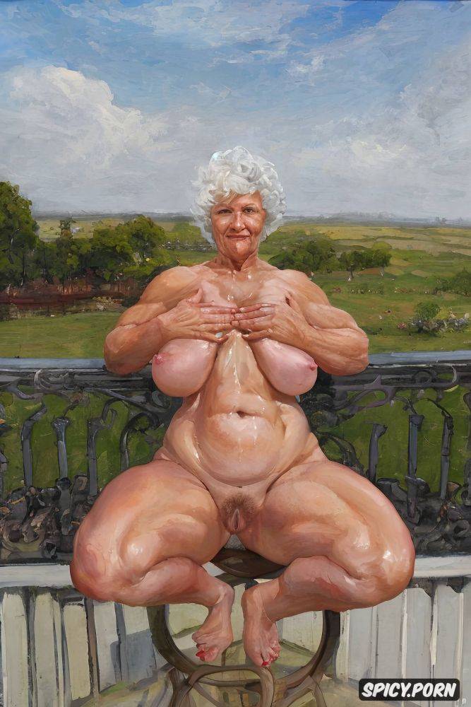 gigantic gaped butthole, fully nude, thick white ssbbw granny - #main