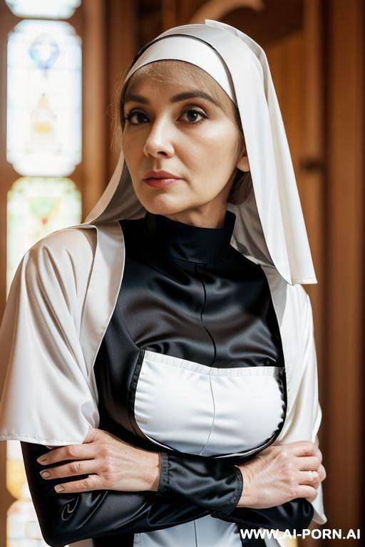 dark skin "nun" - #main
