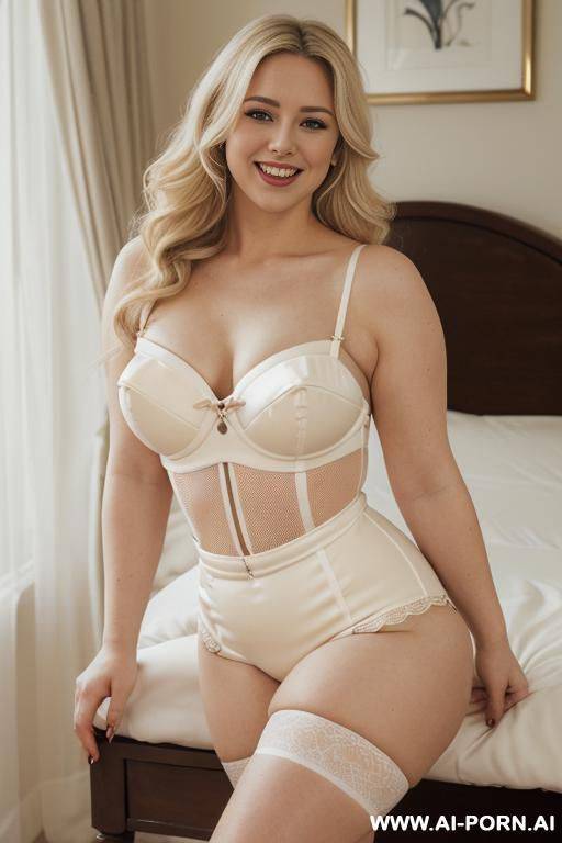 photo, (woman, chubby face, soft round cheeks with contouring, expressive deep-set almond-shaped brown eyes, ((large curved hooked nose)), wavy shoulder length dark blonde hair, dimples, s, laughing),, excited, horny - #main