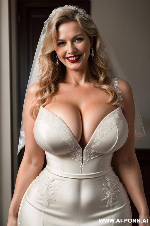(((cleavage))), (((gigantic boobs))), lipstick - #main