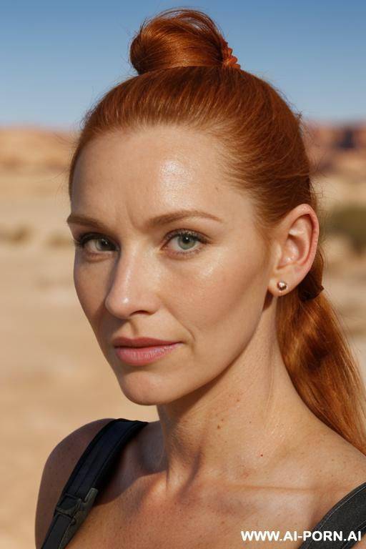 (((face front eyes closeup picture))) ((very very very prominent realistic protruding big wide fl-at ears stick out unusually)) ((wide big fla-t human ears)) (her own real ears are protruding so - #main