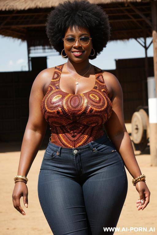 afro, tank top - #main
