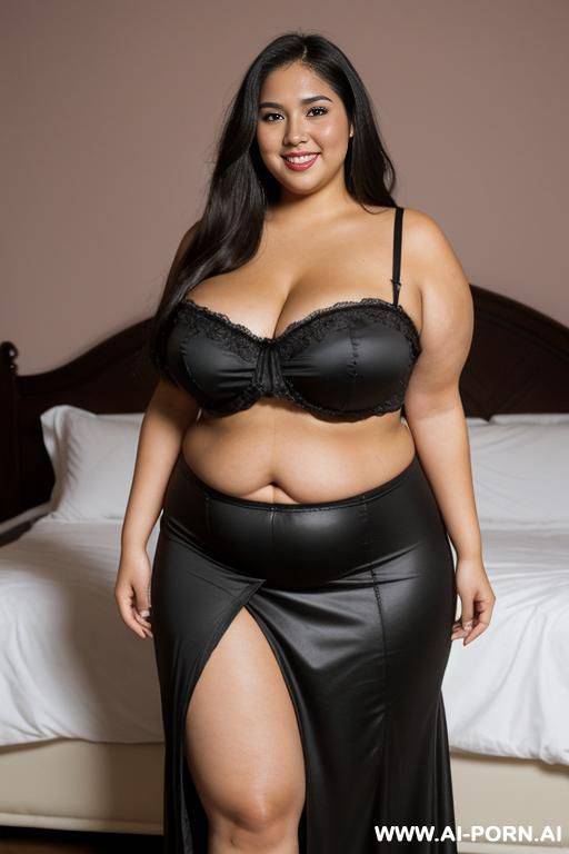 mexican, model, tan, traditional, big eyes, wide hips, long tight skirt, extra thicc bbw - #main