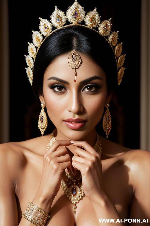 super bautiful pakistani women, sexy posing, superskinny body, delicate body, tanned skin, pout mouth, full lips - #main