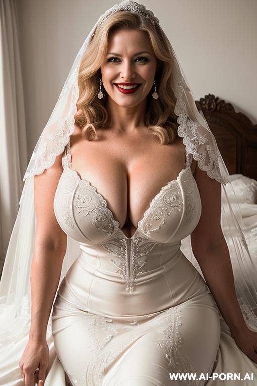 (((cleavage))), (((gigantic boobs))), lipstick - #main