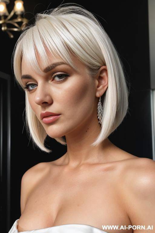 blonde cheveux court facial - #main