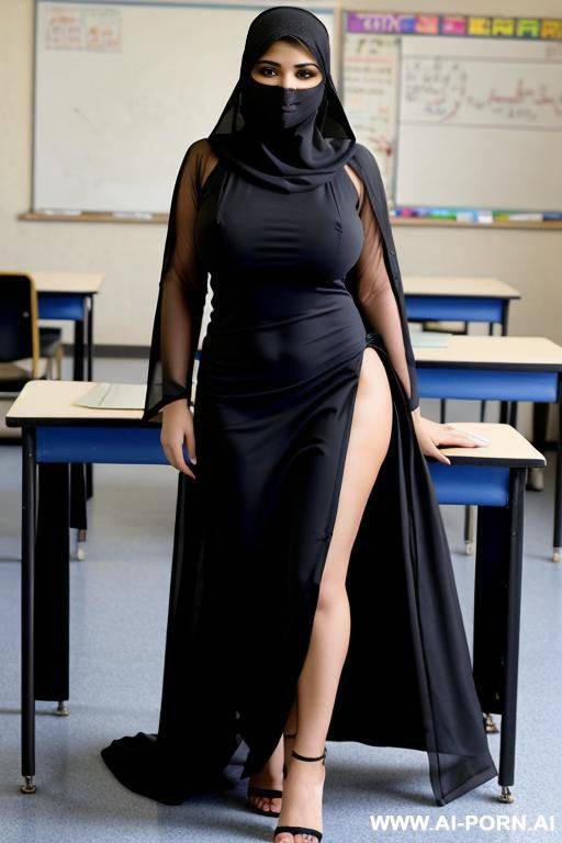 pakistani niqab wife bikini in classroom - #main