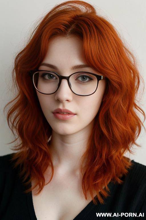 (thick rimmed glasses) (emo) - #main