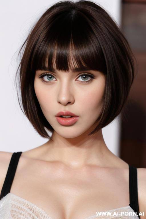 natural face, caucasian actor, pout mouth, half open mouth, full lips, snub nose, big eyes, - #main