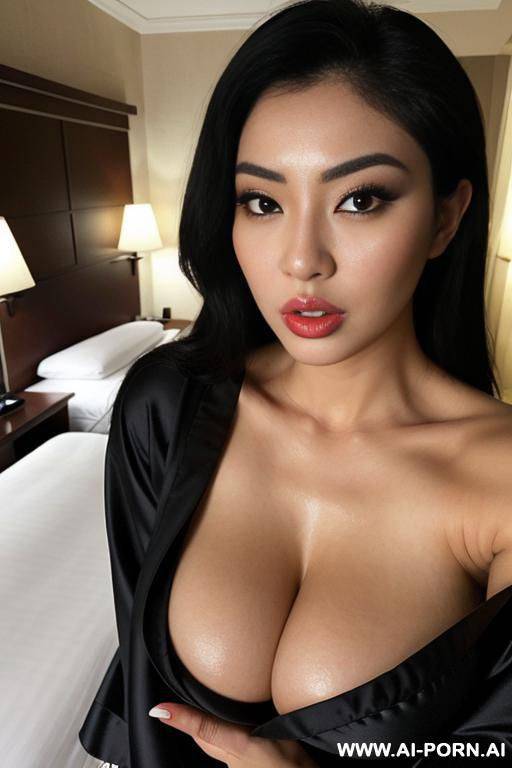 mom with robe revealing her big breasts - #main