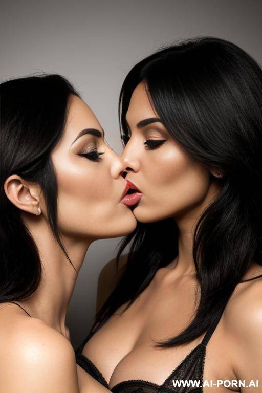 two womans kissing - #main