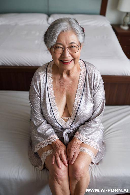 old granny, nude, with glasses - #main