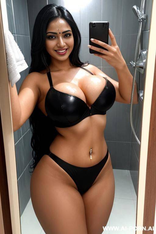 busty indian woman in the shower - #main