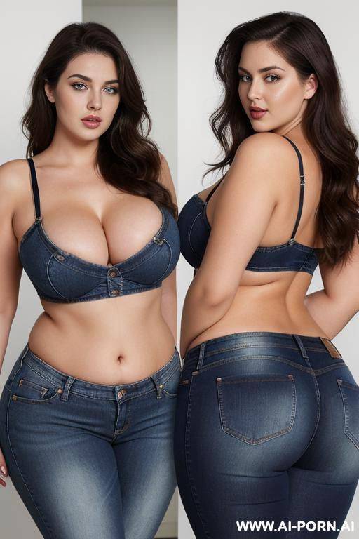 big ass, jeans panties - #main