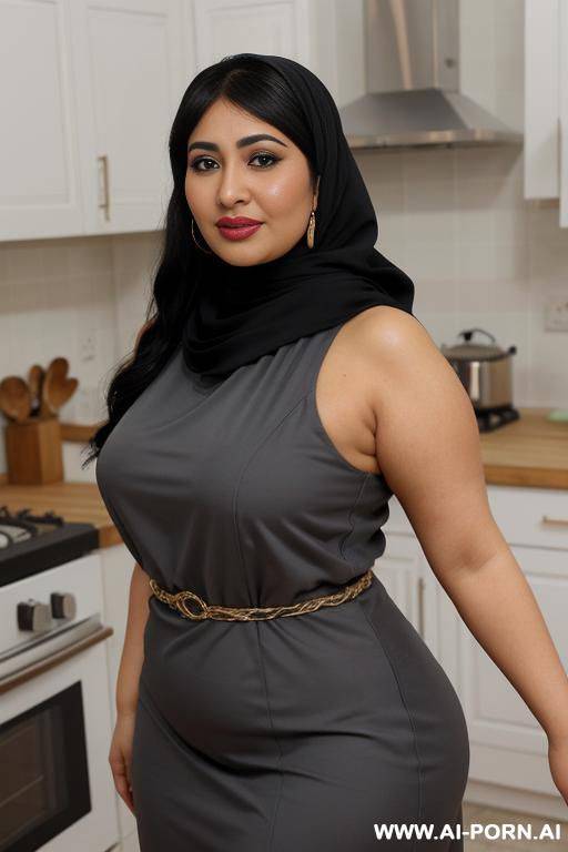 arab, chubby, kitchen, head scarf bigg ass bigg tiits - #main