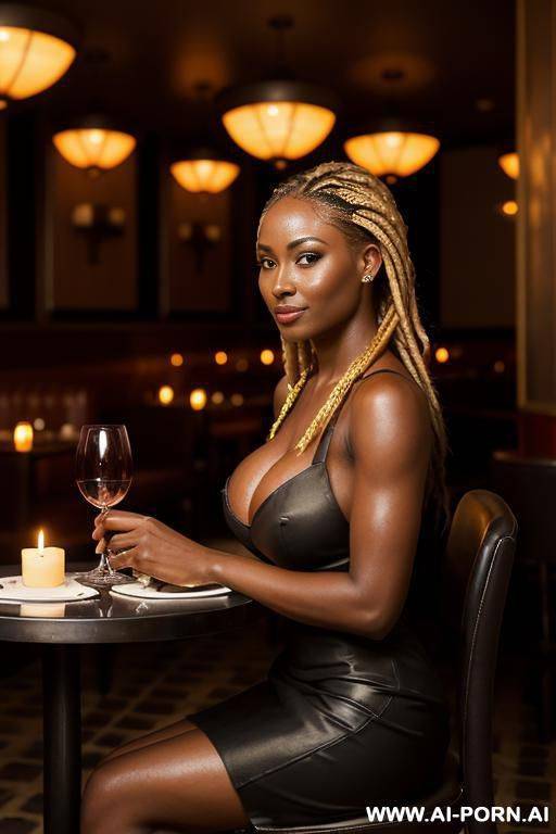 very dark skin - #main