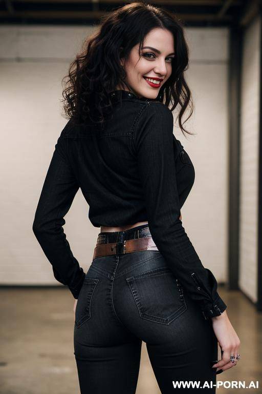black jeans hip huggers - #main
