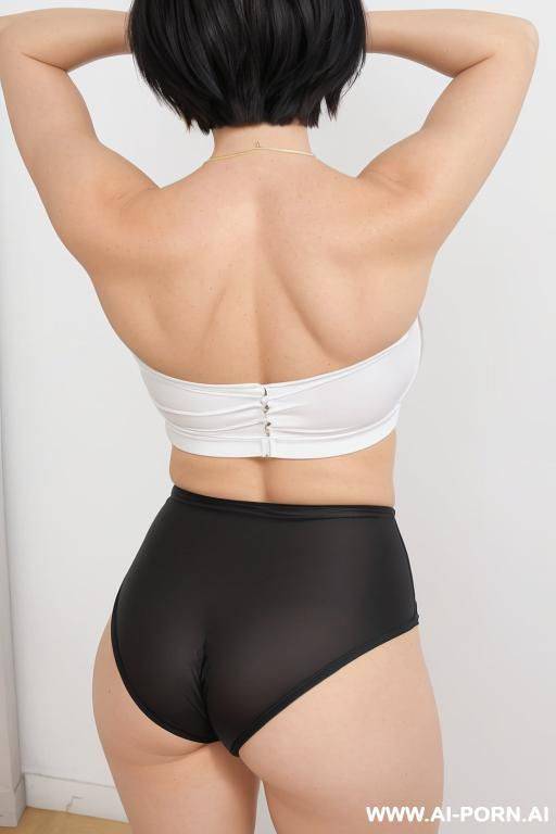 from the back tight shorts - #main