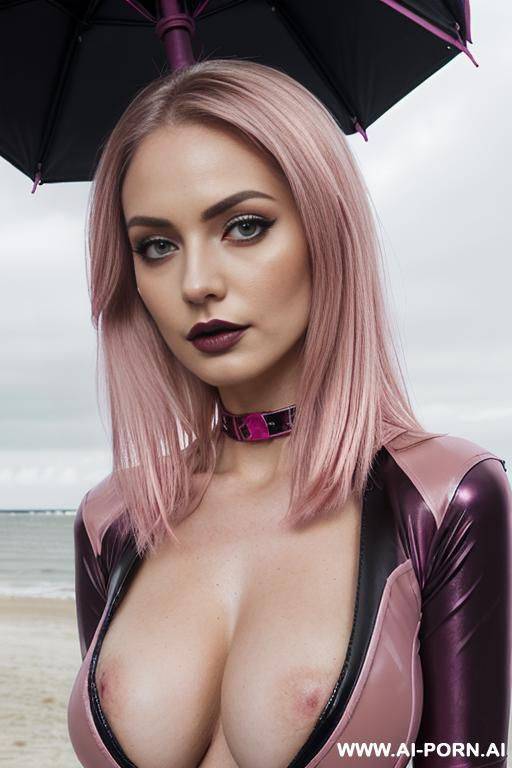 latex, hyper realistic photo, makeup, model - #main