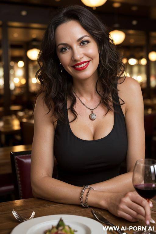 sexy face, cleavage - #main