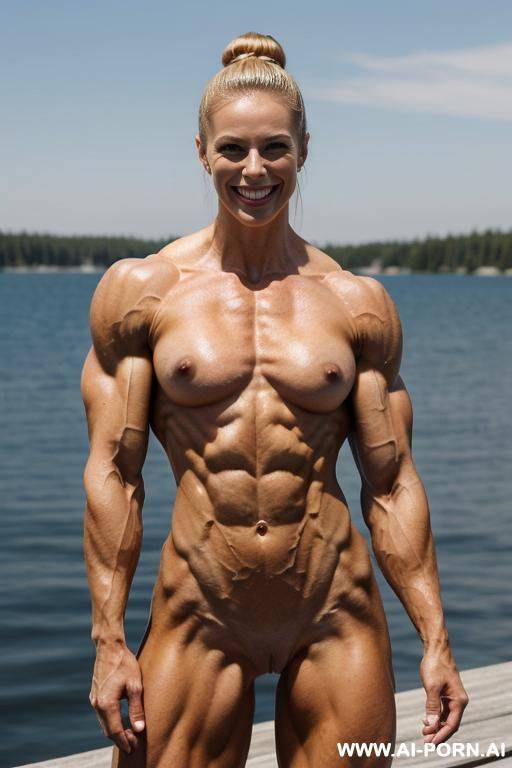 ((beautiful pretty short slender lean woman)), ((short slight frame)), ((short muscular physique)), finnish, ((nude white palid skin)), (big pretty eyes), (no makeup), (very pretty beautiful face), eye - #main