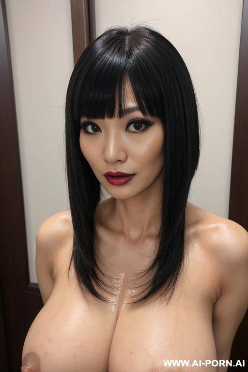 (ultra detailed photo), (hyper realistic photo), horny, heavy makeup seductive sexbot - #main