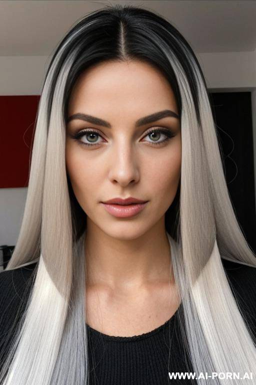 ragazza con capelli neri lunghissimi e due tette enormi che si fa scopare da 3 cazzi - #main