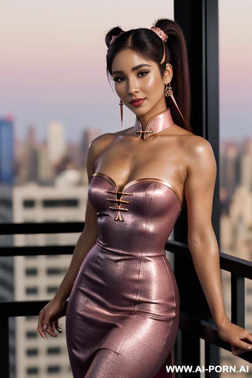 (black strapless dress ), ((manhattan penthouse balcony)), ((higareda)), (gorgeous), beautiful eyes, (big full lips), (beautiful), (lean) ((photorealistic)) (tanned indian), ((ultra detailed photo)), ((hyper realistic photo)) - #main
