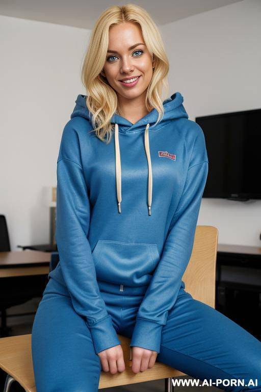 bottomless woman wearing oversized hoodie - #main