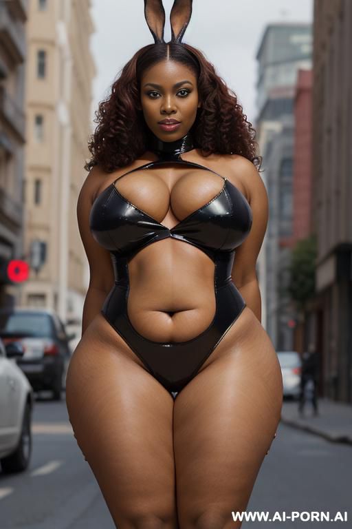 (giant hips) (beautiful legs) (beautiful skin) ((realistic)) woman, full body, ((fully oiled body)), standing , triangular hips, (((thick thighs))), ((( fat huge ass ))) ((((((unnaturally gigantic round - #main
