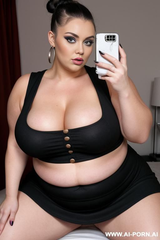 cheating blonde bbw. fat, chubby. pretty. sucking black cock on her knees. eyes watering, makeup smeared. taking a selfie sucking black cock - #main