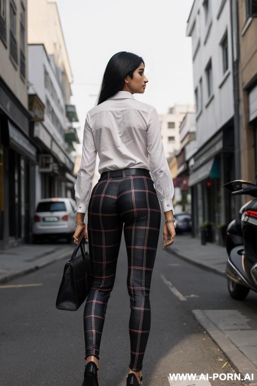 plaid leggings - #main