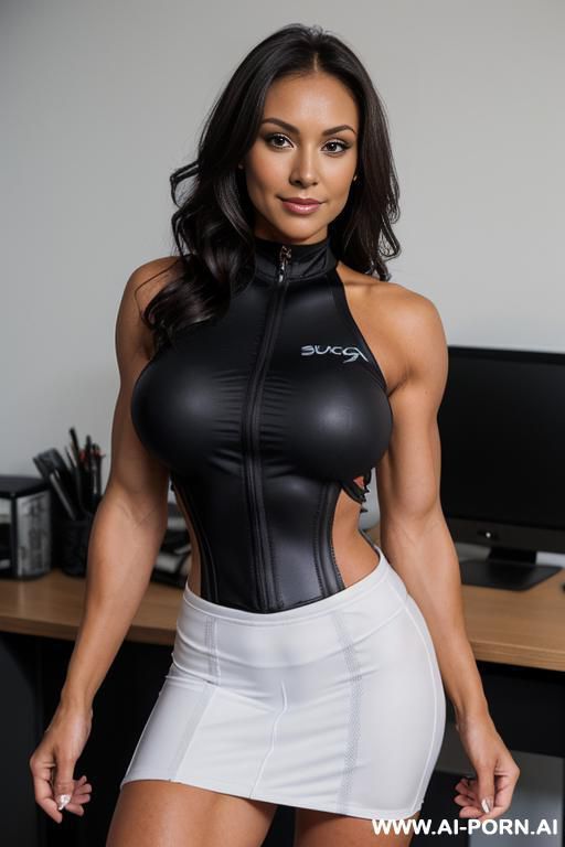 (hot woman), extremely beautiful faces, ideal facial ratios, big lips, big eyes, perfect bombshell, (clean extremely long wavy black hair), natural saggy limp medium sized boobs, (saggy hanging - #main