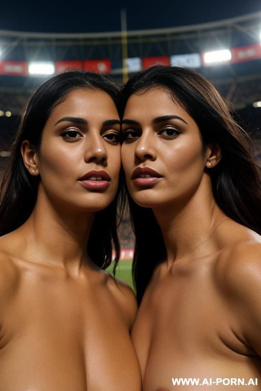 topless, large dark areolas - #main