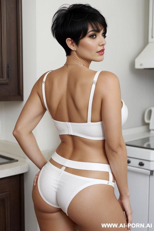 (cutout short shorts) (looking at the camera) (plump) - #main