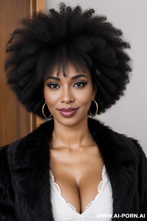 black horny whore, with afro hair - #main