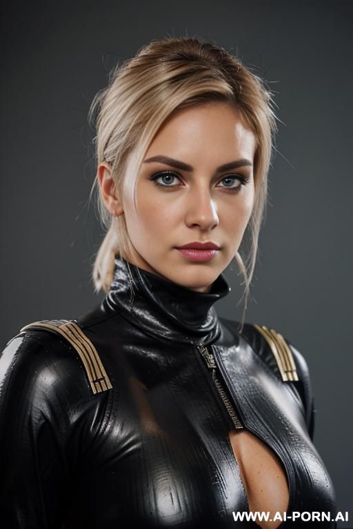 leather, cleavage - #main