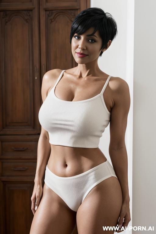 (crop top) (no pants) - #main
