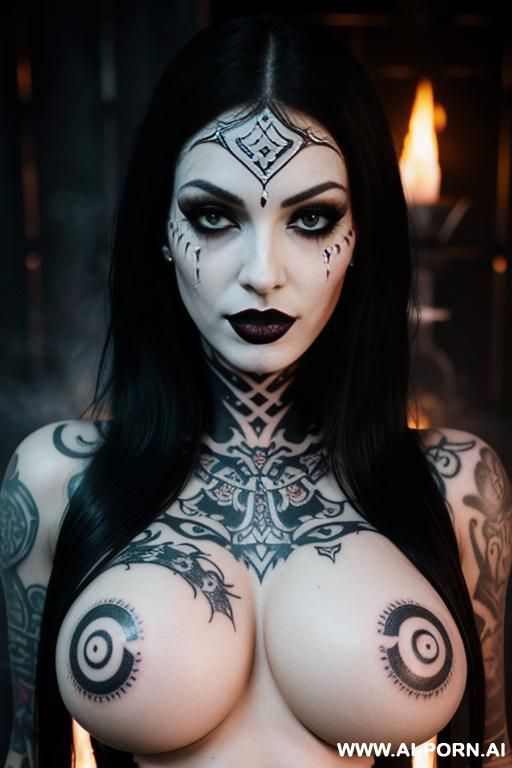 face tattoo cyber - #main